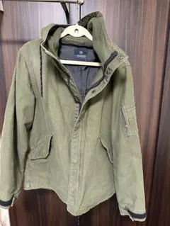 ナノユニバース　ジャケット　メンズ　カーキ