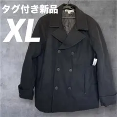 Amazonessential ピーコート メンズアウターブラックXL