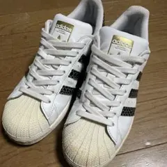 adidas(アディダス)スーパースター 金ベロ スネーク柄　蛇　レザー