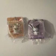 サンリオキャラクターズ パッケージミニチュアコレクション 【クリリン・クロミ】