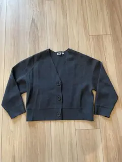 UNIQLO U ダークグレー カーディガン 140