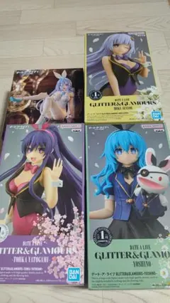 デート・ア・ライブ　プライズフィギュア4点セット