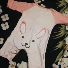 コムサイズム　うさぎのカバーオール　　44