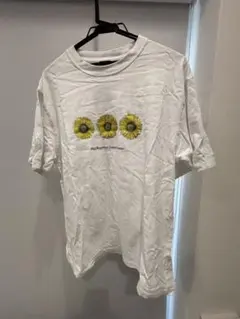 HUF Tシャツ ボタニカルガーデン ひまわり ホワイト Mのサムネイル