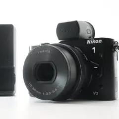 【ショット数2000・美品】Nikon 1 V3 ブラック 標準レンズキット ショット数2000・美品】Nikon 1 V3 ブラック 標準レンズキット - メルカリ