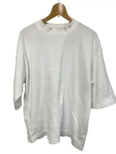 UNIQLO ホワイト エアリズムコットンオーバーサイズ Tシャツ XLサイズ