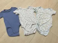 ユニクロ　H&M 80センチ　ベビー肌着3枚セット　80