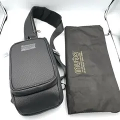 muta 黒 ショルダーバッグ 収納袋付きのサムネイル
