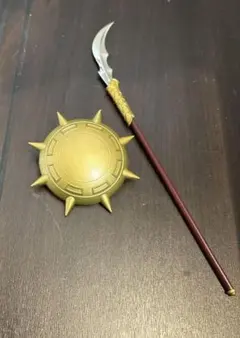 キングダムフィギュア　 王騎将軍の鉾と麃公将軍の盾セット