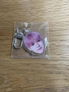 KO1KEYZ 矢田佳暉 カプセルトイ　顔面アクリルキーホルダー