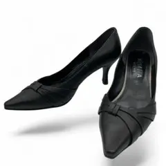 卒業式入学式に✨️DIANA ダイアナ黒24㎝ポインテッドトゥパンプス