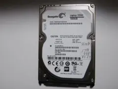 Seagateノート用 2.5吋 1TB ハイブリツドSSHD 累積2167時間