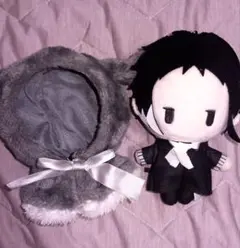 ♡ 文豪ストレイドッグス 芥川龍之介 レトロちっく うさぎ ケープぬいぐるみ ♡