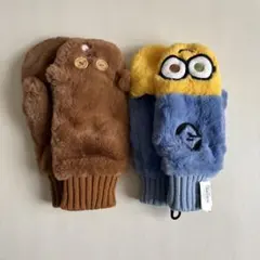 【新品タグ付き】ミニオン ティム　手袋セット USJ商品