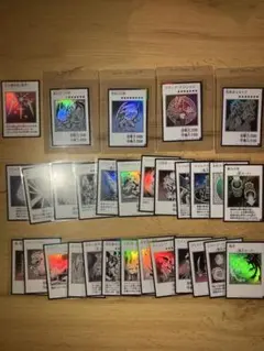 遊戯王 漫画スタイル モノクロウルトラ30枚 コンプ　オリジナルアートワークコレ