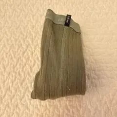 1度着用　コレジアン　リブタイツ　Sage 3-4ans