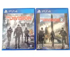 【中古】The Division 1 & 2 PS4 ディビジョン まとめ売り