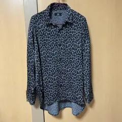 HARE ハレ レオパード柄 ヒョウ柄 長袖シャツ オーバーサイズ y2k