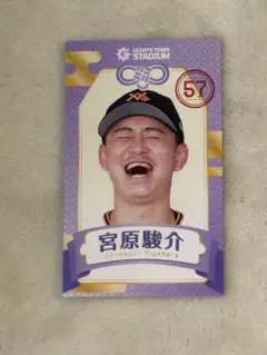 読売ジャイアンツ 宮原駿介 えみくじ カード