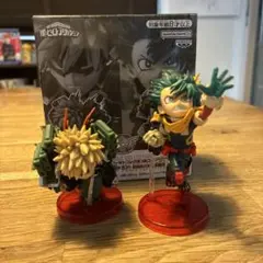 僕のヒーローアカデミア 緑谷　爆豪　ワーコレ 応募者全員サービス　フィギュア