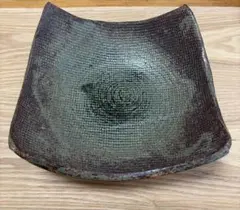 備前焼 金重晃介 作 備前 四方皿 金重陶陽 備前焼 金重晃介 作 備前 四方皿 金重陶陽 - メルカリ