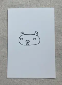 自作のイラスト ポストカード はがき