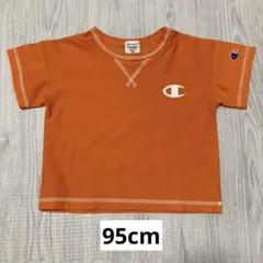 Champion ベビー 半袖Tシャツ オレンジ 95cmのサムネイル