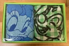 ドナルド・ダック＆デイジー・チップとデール タオル２枚セット