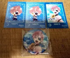 DIABOLIK LOVERS ディアラバ MS シンくんポラカ&缶バッジ