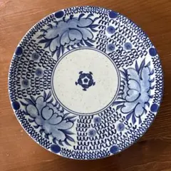染付 鳳凰文 皿 骨董品 - メルカリ