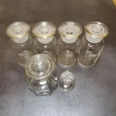 미네랄 안료 (미네랄 안료 저장 병) 레트로