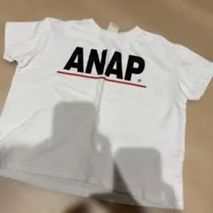 【新品】ANAP ロゴプリント Tシャツ ホワイト　100cmのサムネイル