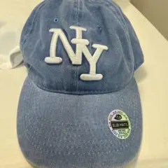 BJB HATS NYロゴ刺繍キャップ