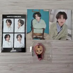 FANTASTICS 木村慧人 ロト ステッカー トレカ つながるチャーム 4点