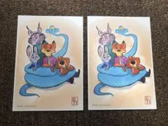 映画 ズートピア2 入場特典 第6弾 プレミアムアートボード 2枚セット