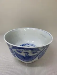 大明萬暦年製 染付 金彩 金魚絵 鉢 - メルカリ