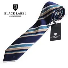 新品 ブラックレーベル クレストブリッジ ストライプ柄 ネクタイ 170-28