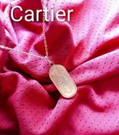 Cartier 　プレートネックレス ☆希少☆　　【未使用】のサムネイル