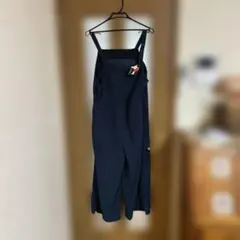 え*ち様 ブルー コーデュロイ サロペット