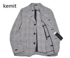 【未使用品】春夏 Kemit ケミット 高級ジャケット 46（M）タグ付き 特価のサムネイル