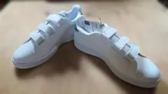 【新品】28㎝ アディダススニーカー adidas ホワイト ベルクロ