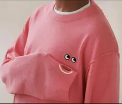 ユニクロ×ANYA HINDMARCH ピンク ニット 160