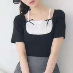 【ems excite】リボン付き切替リブNT