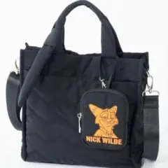 【新品タグ付き】ズートピア2　ニック ワイルド・トートバッグ ショルダーバッグ
