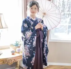 袴スタイルセット（花柄・緑）キャサリンコテージ ヘアアクセサリー