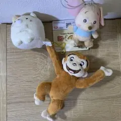 モンチッチ・ディズニー・プーさんぬいぐるみセット