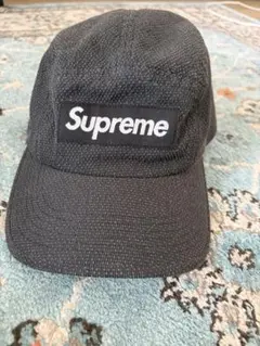 【Kevlar】Supreme キャップ ブラック