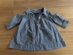 baby Gap デニムシャツ　長袖　ブラウス　サイズ70 綿100