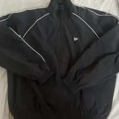 NEW ERA ブラック ナイロンジャケット XL