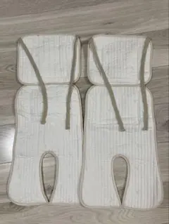 ベビーカー　パッド（ホワイト）
